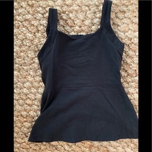 Kate Spade black tank with bows